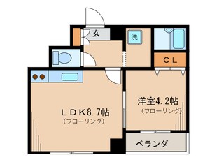 ハイリ－ドセイフウの物件間取画像